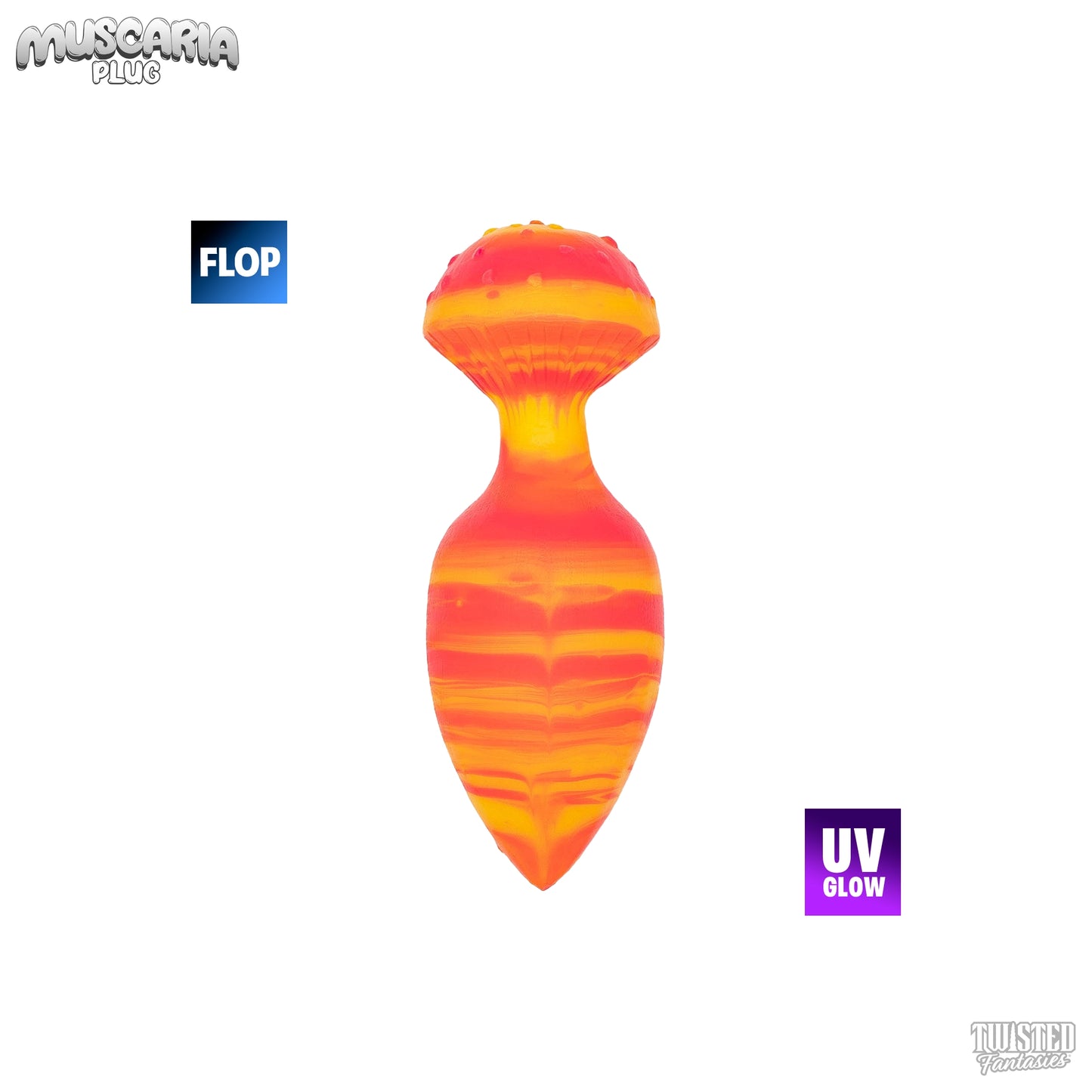 FLOP Muscaria the Mushroom Butt Plug - Firm