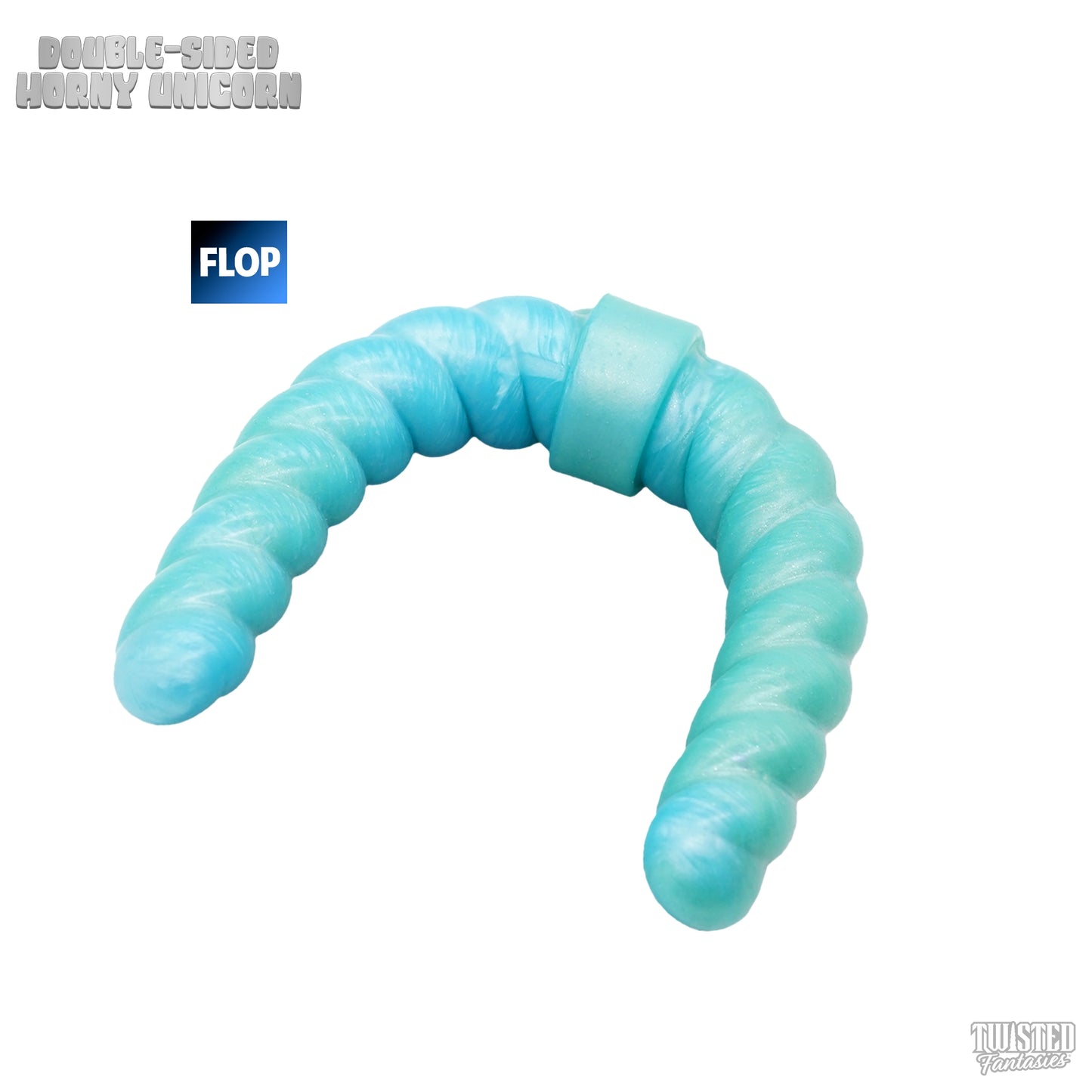 Flop Horny the Unicorn Double-Sided Dildo - Medium