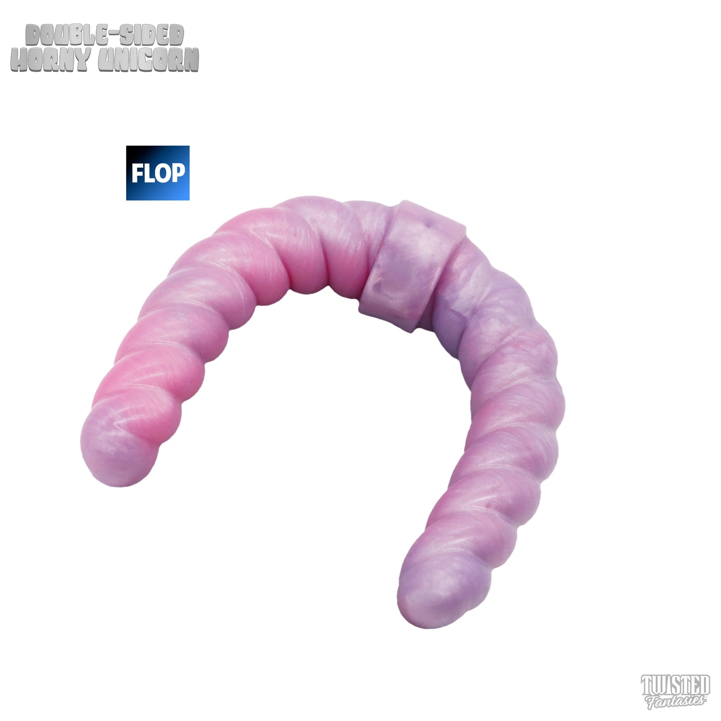Flop Horny the Unicorn Double-Sided Dildo - Medium