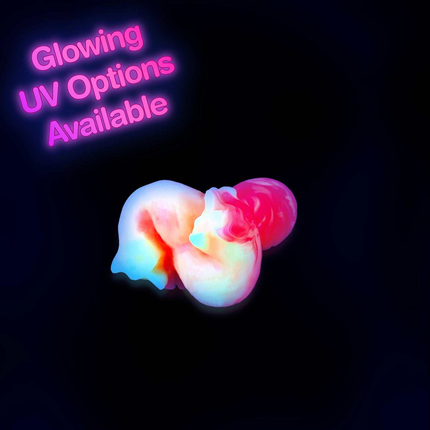 Foxy Fantasy Anal Plug UV black light