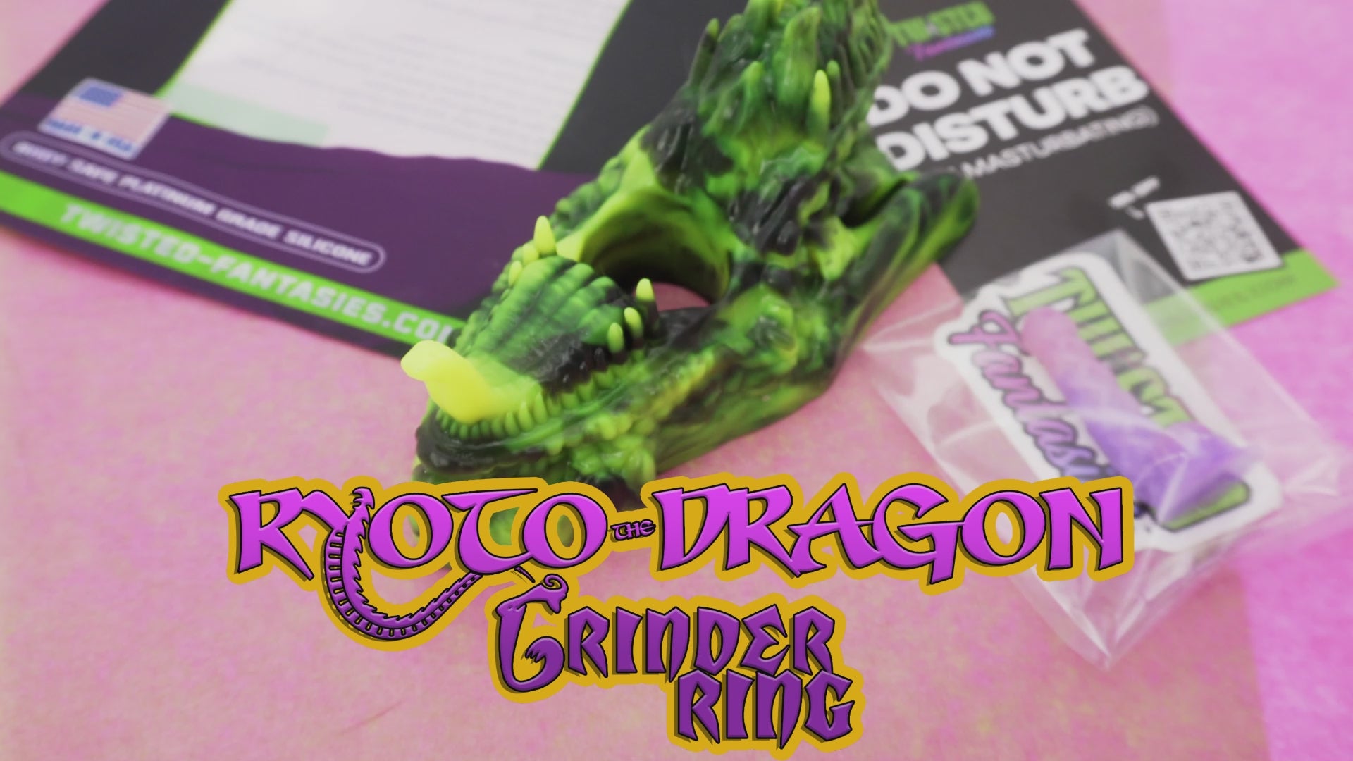 Ryoto fantasy dragon cock ring grinder video