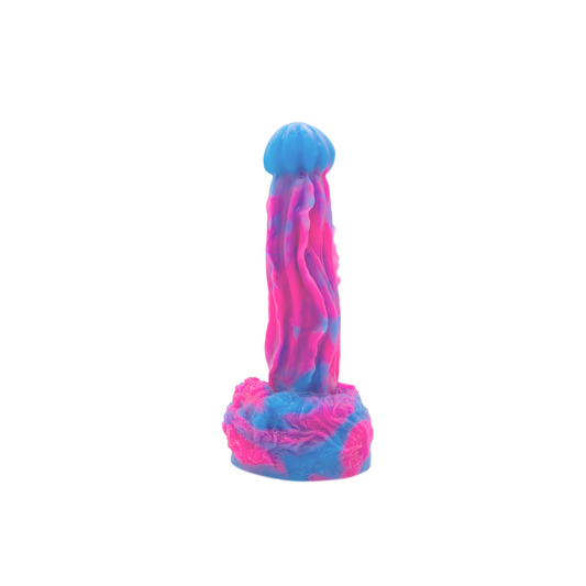Premade Stinger the Jellyfish Dildo - Medium - Suction Cup