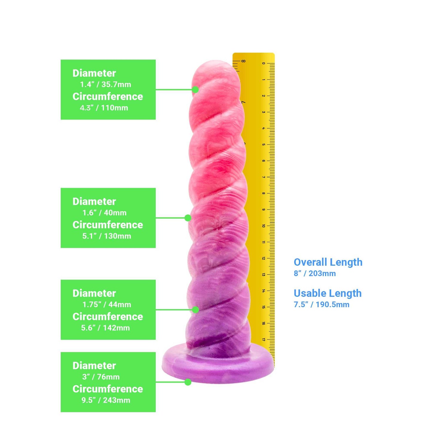 Custom Horny Unicorn Dildo - Twisted Fantasies