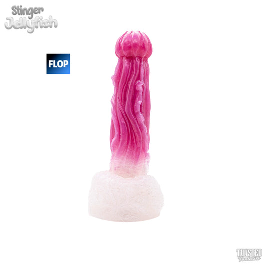 FLOP Stinger the Jellyfish Dildo - Medium - Suction Cup