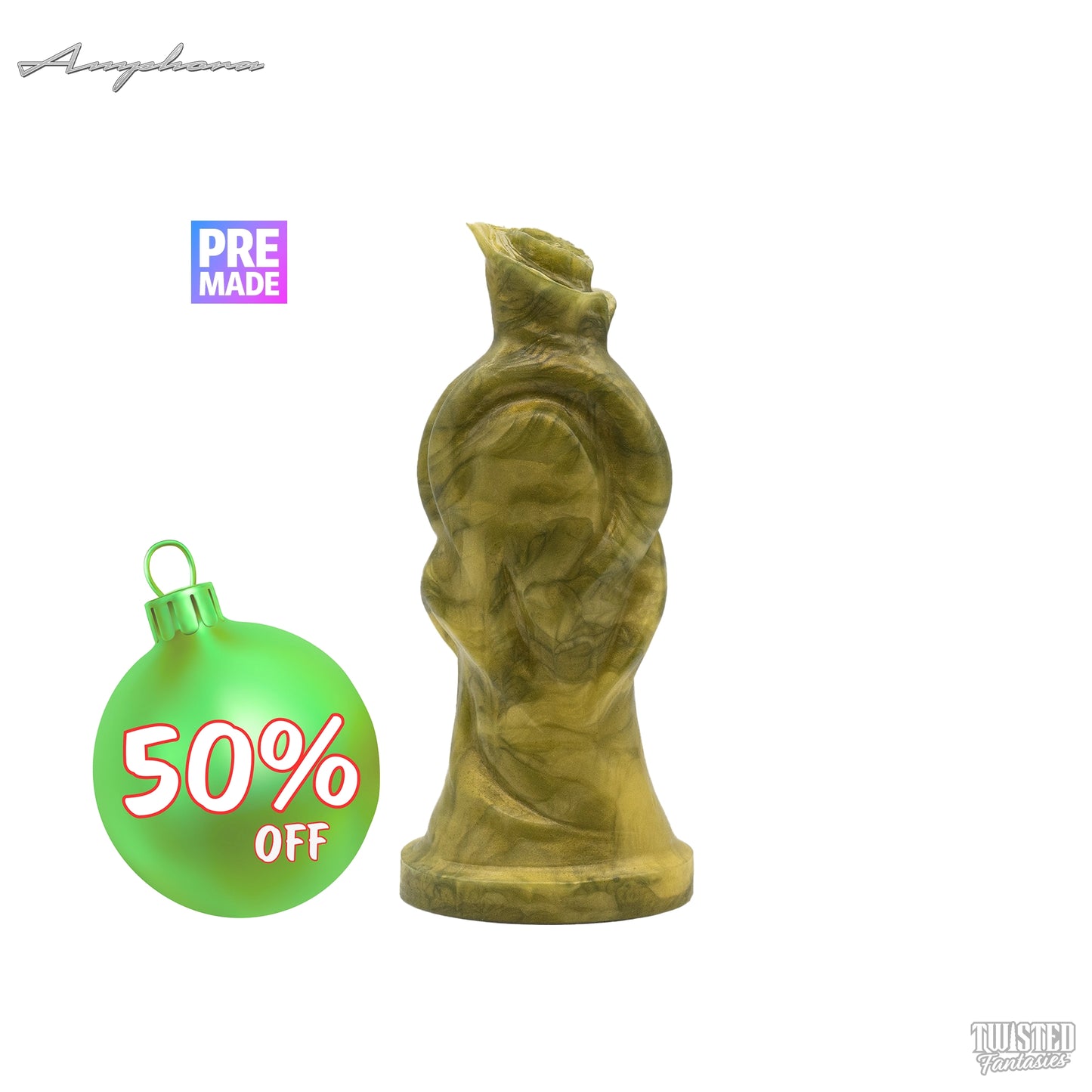 Premade Amphora the Enchanting Vase Dildo - Medium - Suction Cup