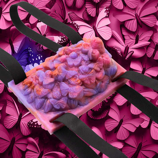 Hump, rub and grind with our butterfly-themed grinder sex toy. Our grinder sex toys strap securely to any pillow, rolled-up towel or blanket for your solo play adventures. 
