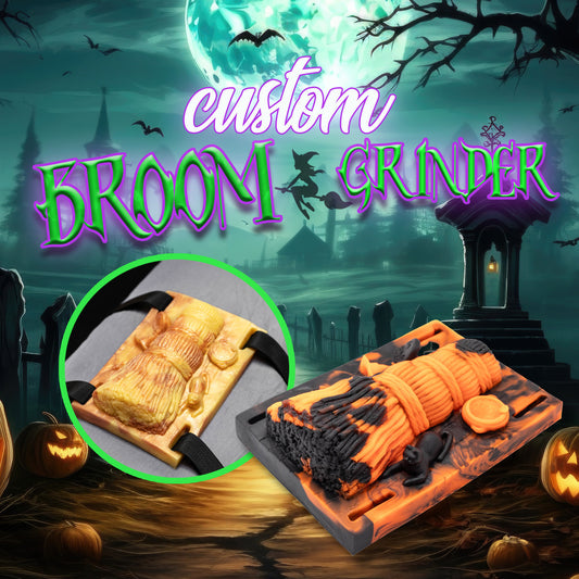 Custom Brümhilda Witches Broom Grinder