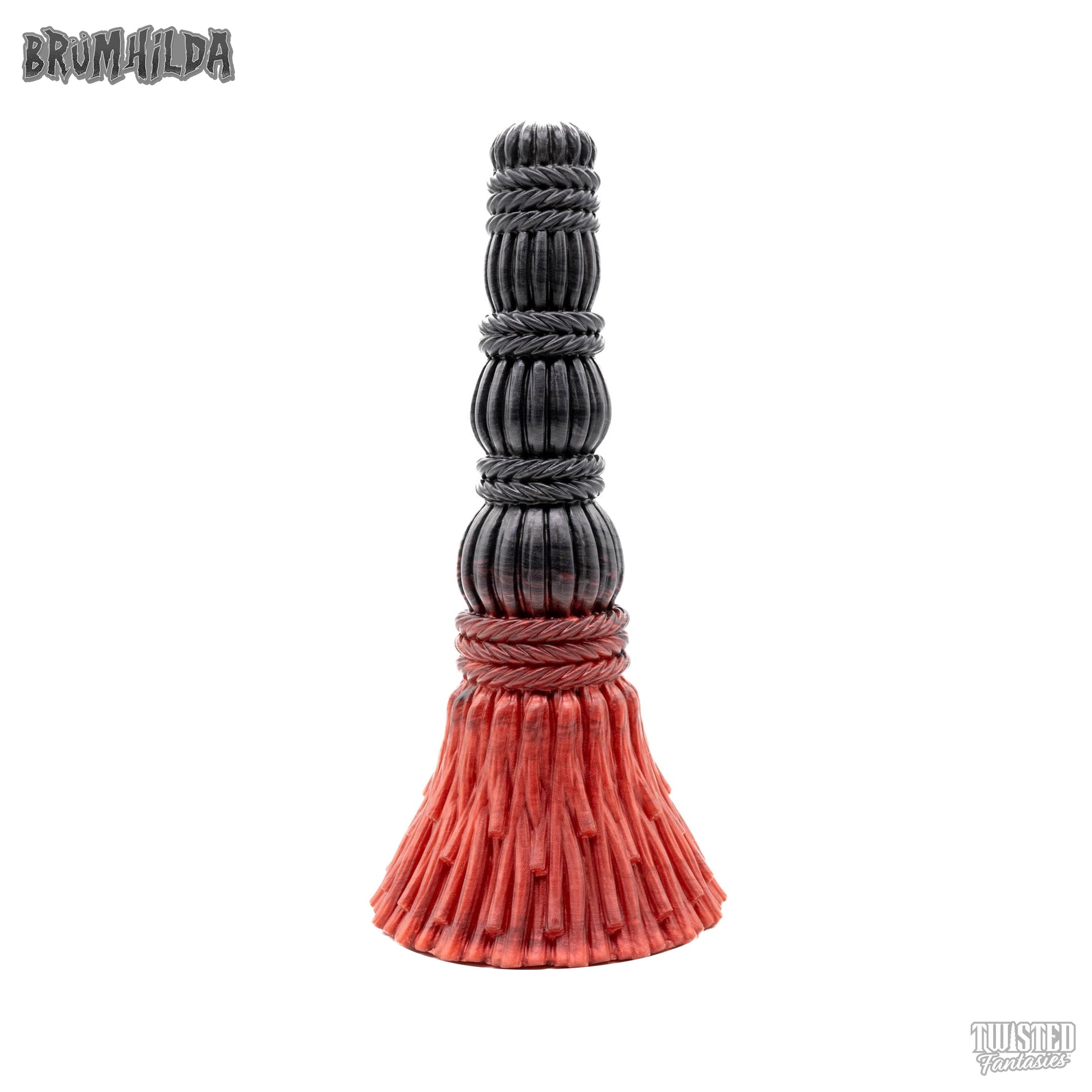 Brumhilda Halloween Dildo red black fade