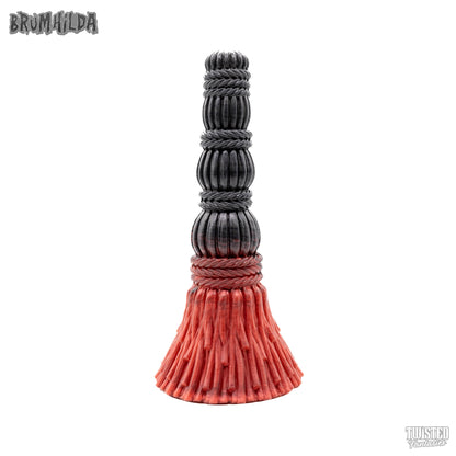 Brumhilda Halloween Dildo red black fade