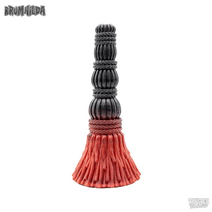 Brumhilda Halloween Dildo red black fade