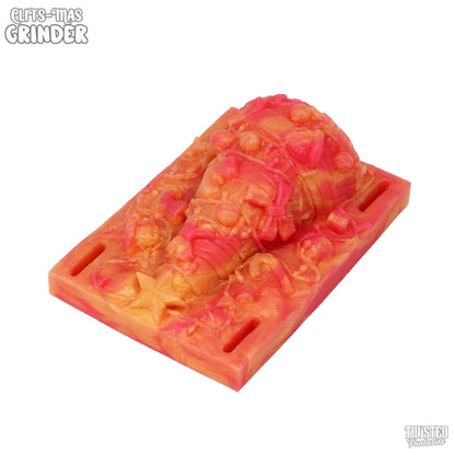 Clit-mas Christmas Sex Grinder Gold and Red