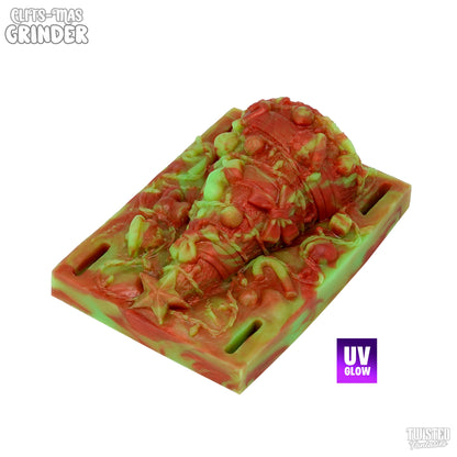 Clit-mas Christmas Sex Grinder UV Green and Burgundy