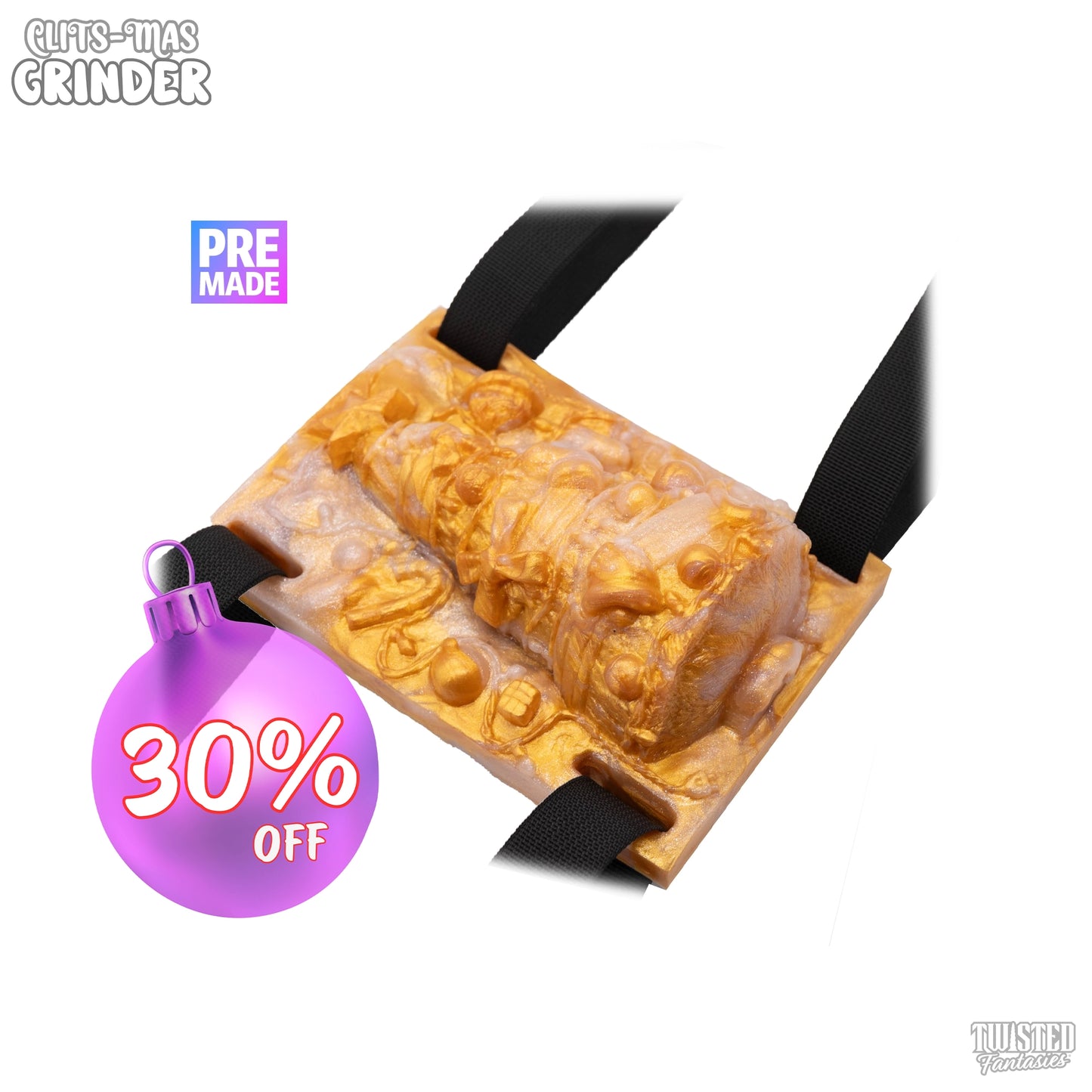 Premade CLIT-Mas the Christmas Tree Grinder Sex Toy - Medium