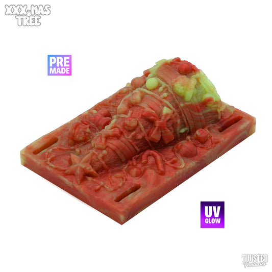 Premade CLIT-Mas the Christmas Tree Grinder Sex Toy - Medium (UV)
