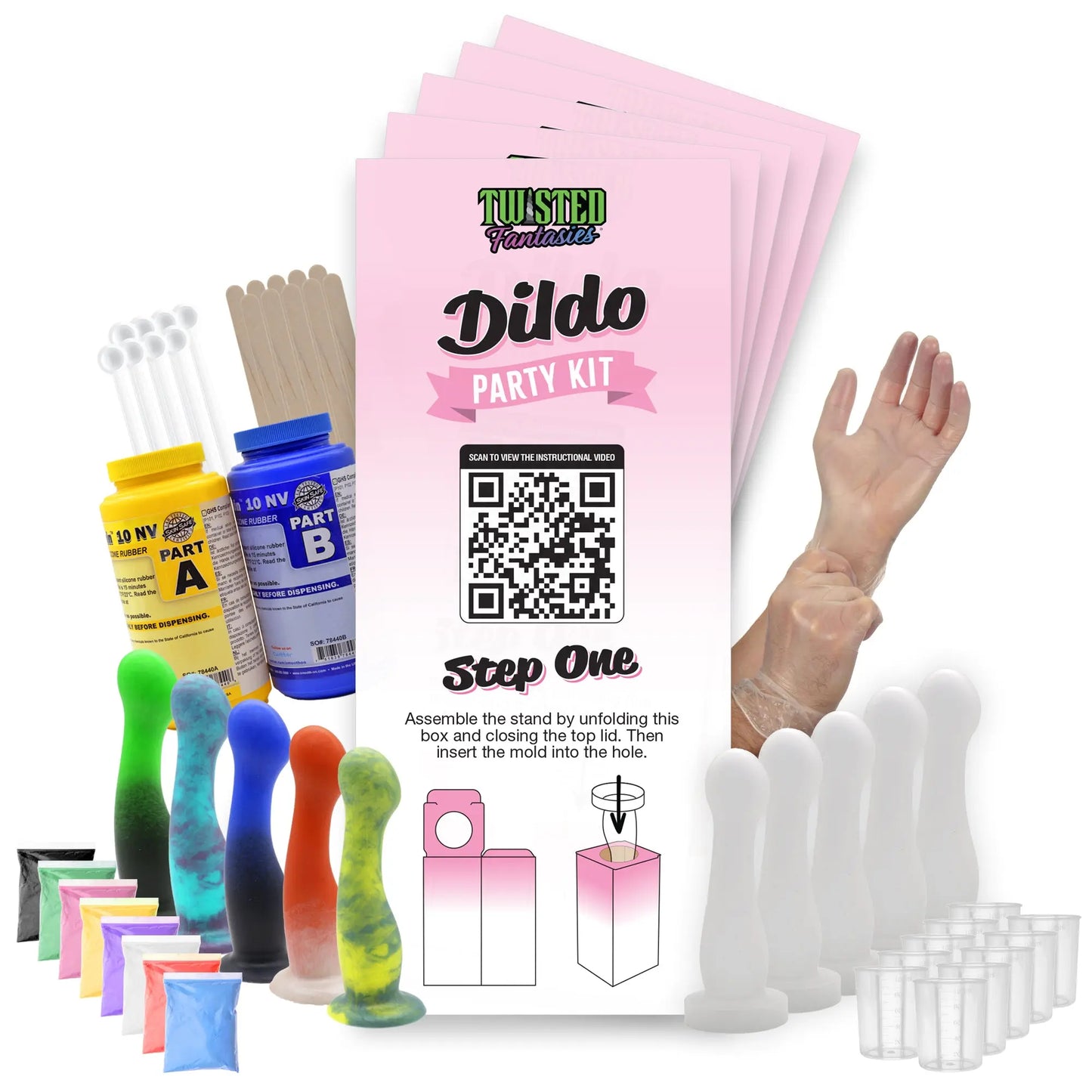 DIY Dildo Party Kit Twisted Fantasies