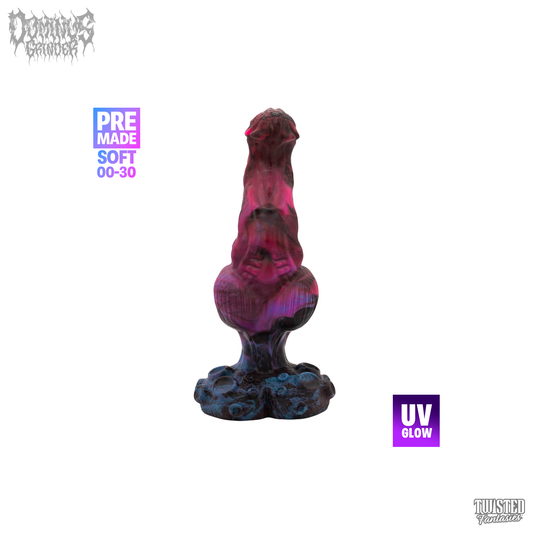 Premade DOMINUS the Knotted Demon Dildo - Soft - Standard Base