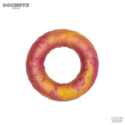 Doznutz Donut Cock Ring yellow and pink