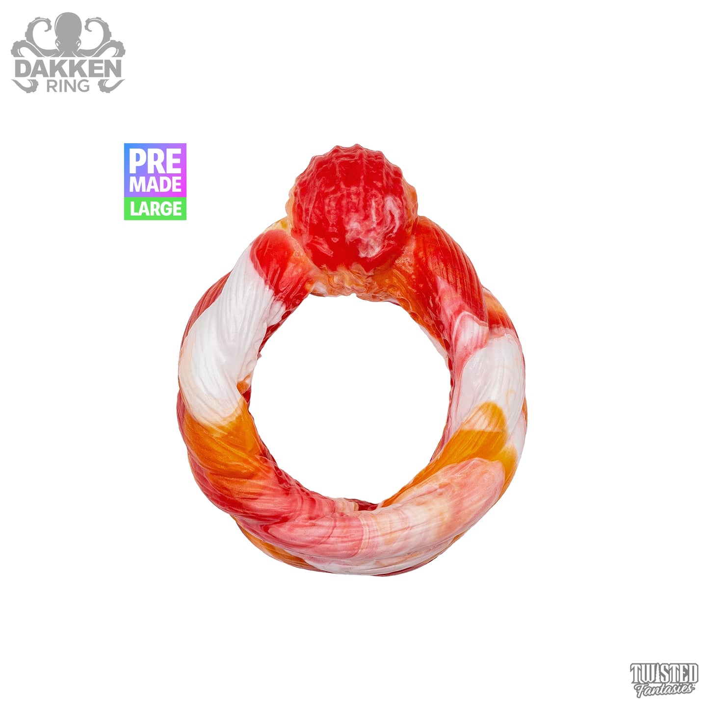 Premade Large DAKKEN the Tentacle Ring - Medium