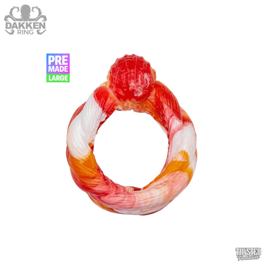 Premade Large DAKKEN the Tentacle Ring - Medium