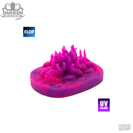 Flop Dakken the Tentacle Mini Sex Grinder - Medium - Standard Base (UV)