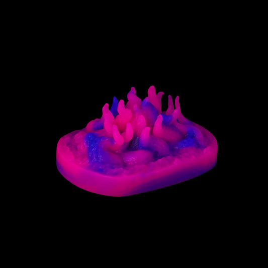 Premade Dakken the Tentacle Mini Sex Grinder - Medium - Standard Base (UV)