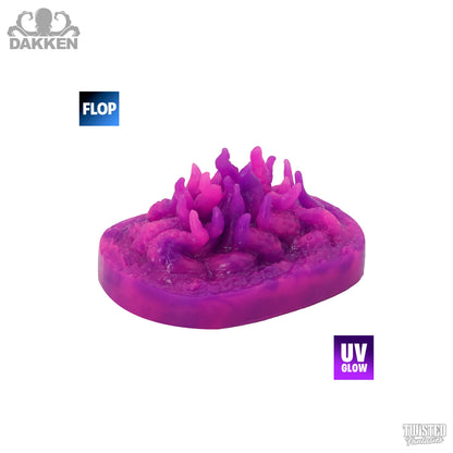 Flop Dakken the Tentacle Mini Sex Grinder - Medium - Suction Cup (UV)