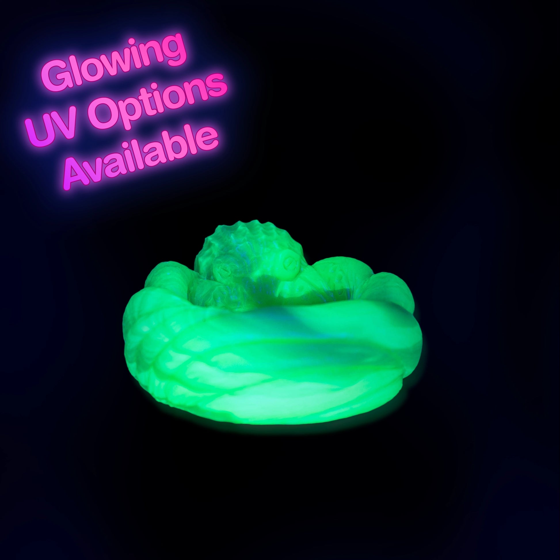 Dakken Octopus Tentacle Cock Ring UV Black Light