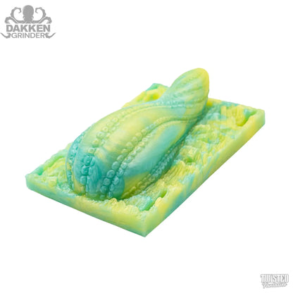 Dakken Octopus Tentacle Sex Grinder green yellow marble