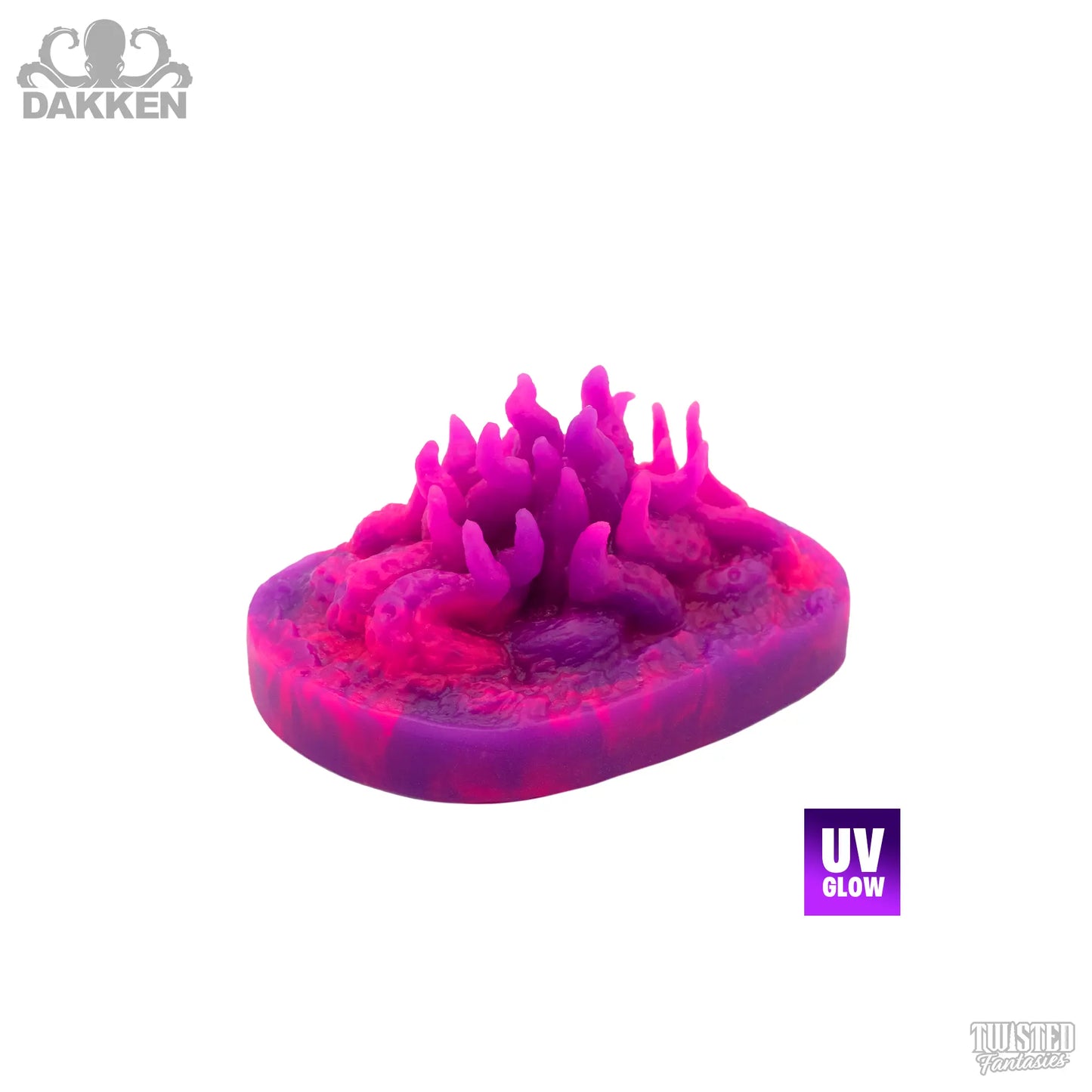 Dakken the Octopus Handheld Sex Toy Grinder Pink Purple
