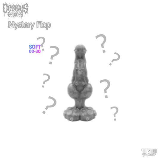 FLOP Dominus the Knotted Dildo - Soft - Standard Base