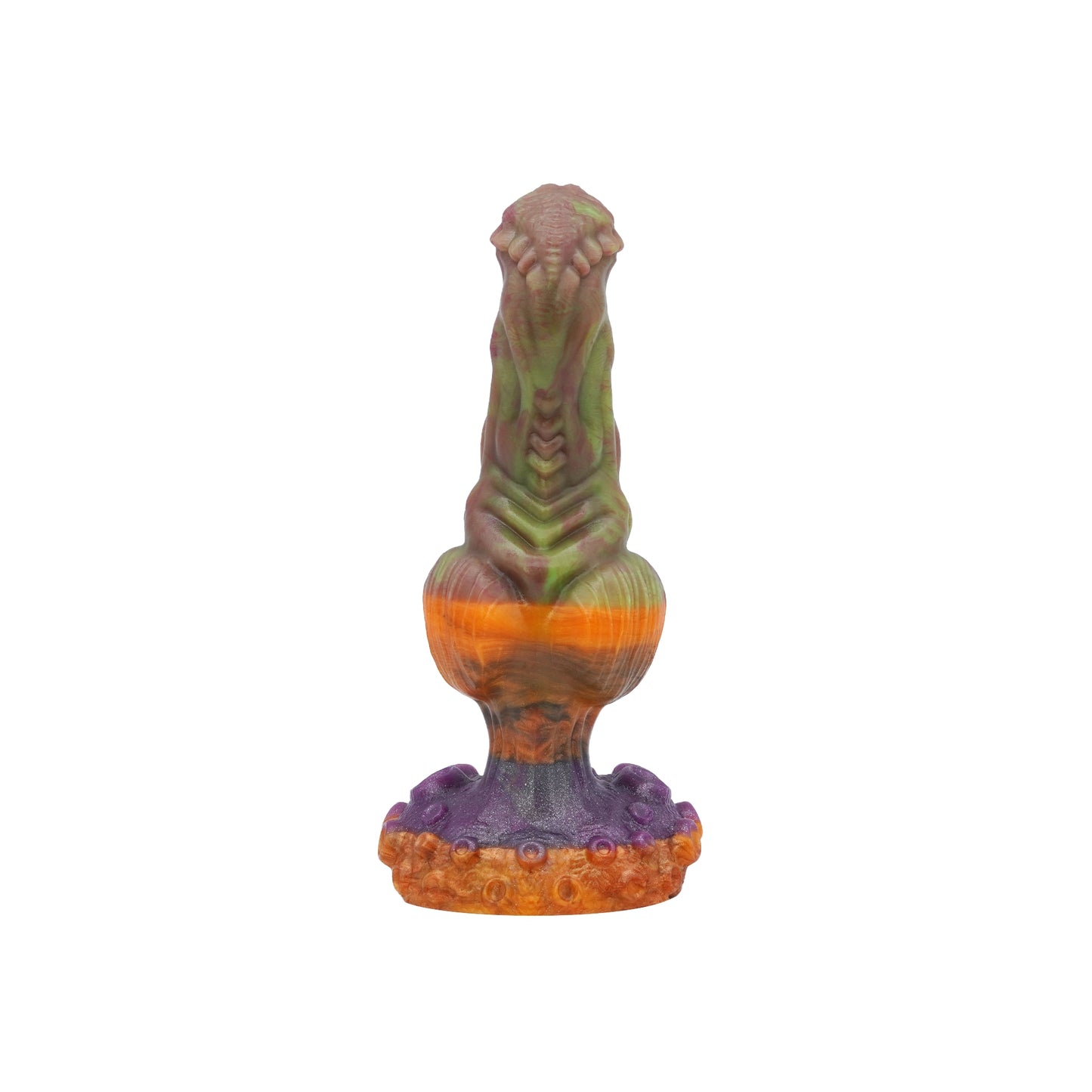 Premade DOMINUS the Knotted Demon Dildo - Medium - Suction Cup (UV)