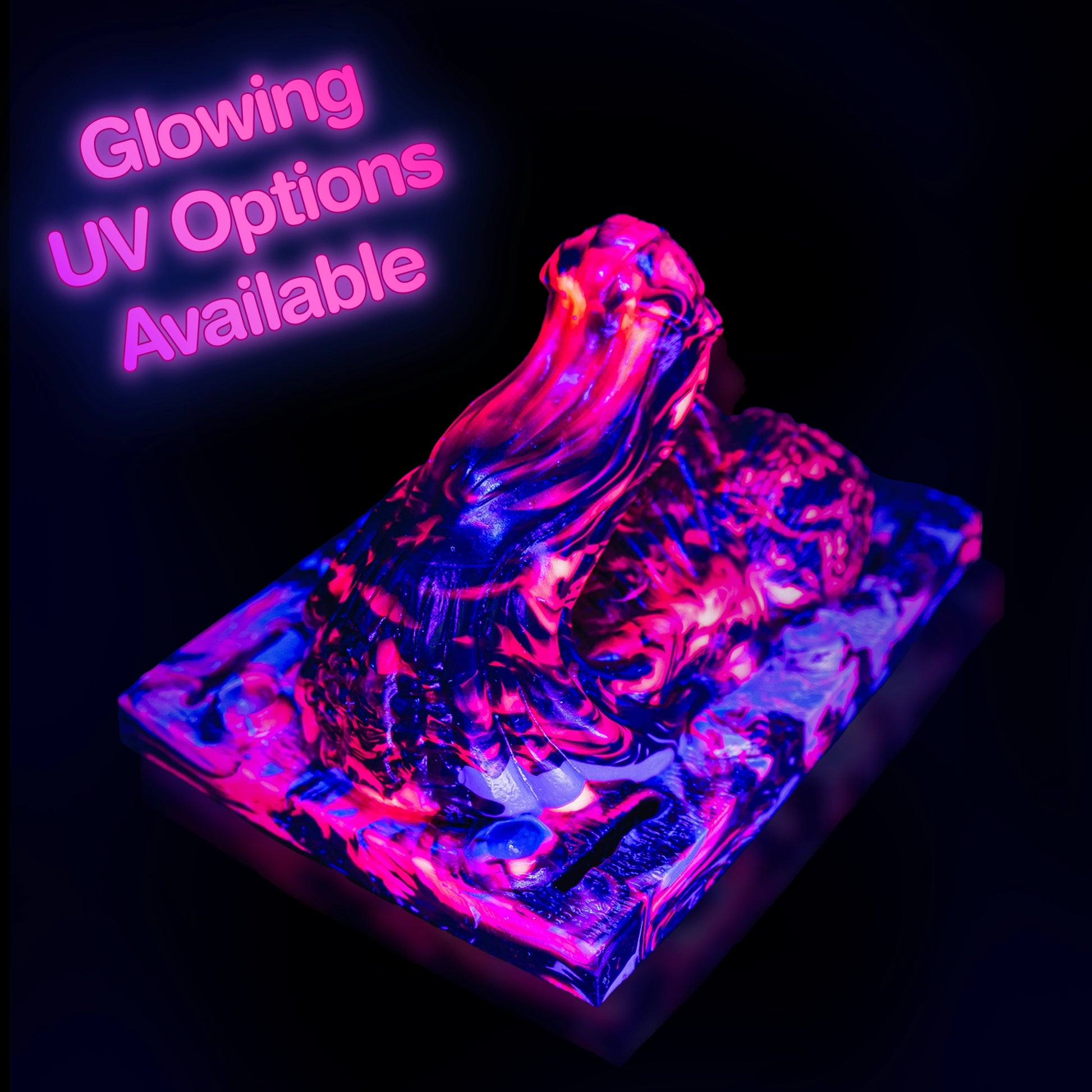 Dominus Insertable Sex Grinder Glow in the Dark Black Light