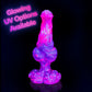 Dominus Knotted Creature Dildo uv glow in the dark