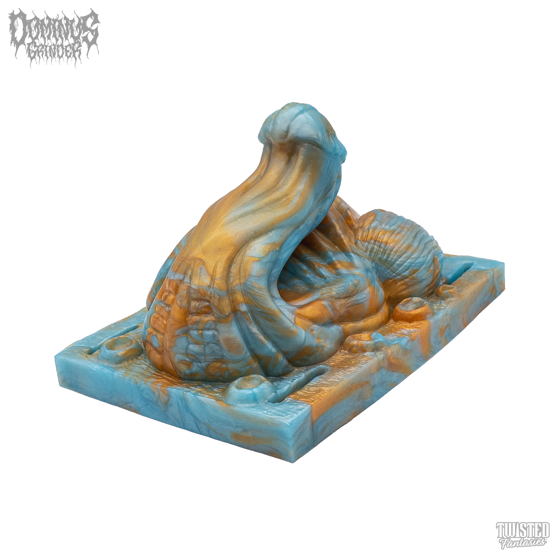 Dominus Insertable Sex Grinder maya blue gold marble
