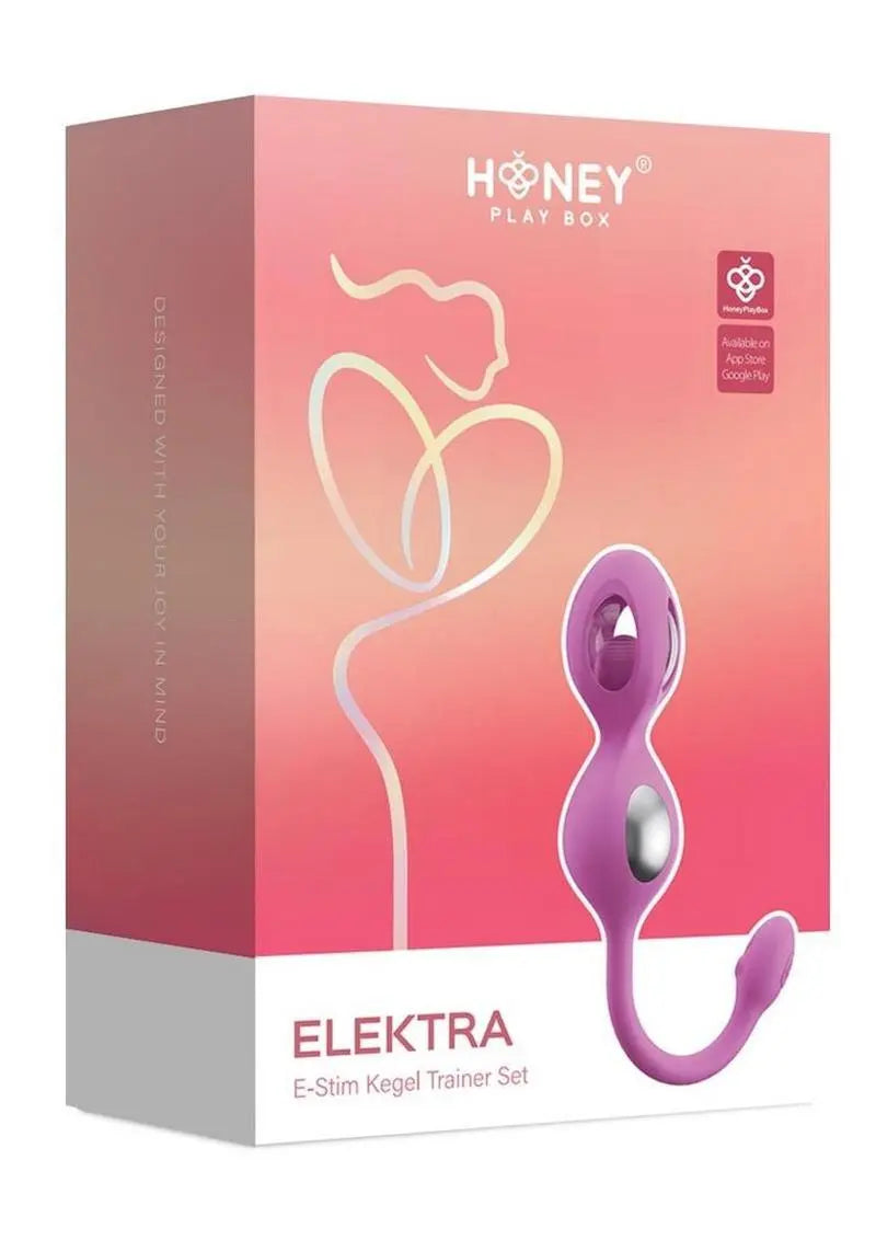 Elektra App Controlled E Stim Kegel Trainer Set Shop Erotic