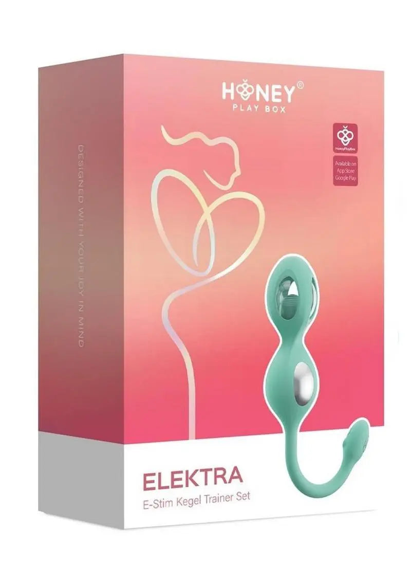 Elektra App Controlled E Stim Kegel Trainer Set Shop Erotic