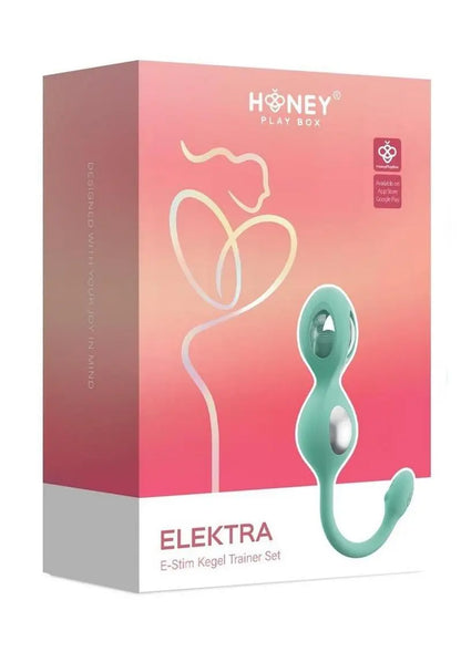 Elektra App Controlled E Stim Kegel Trainer Set Shop Erotic