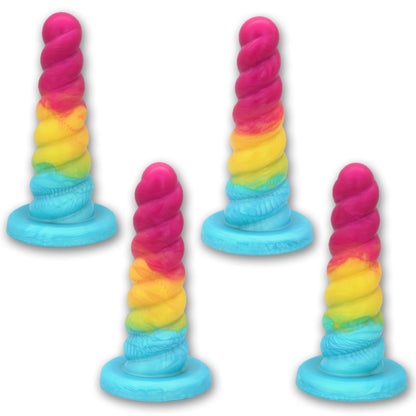 Extra Large Horny Unicorn Horn Dildo 360 view