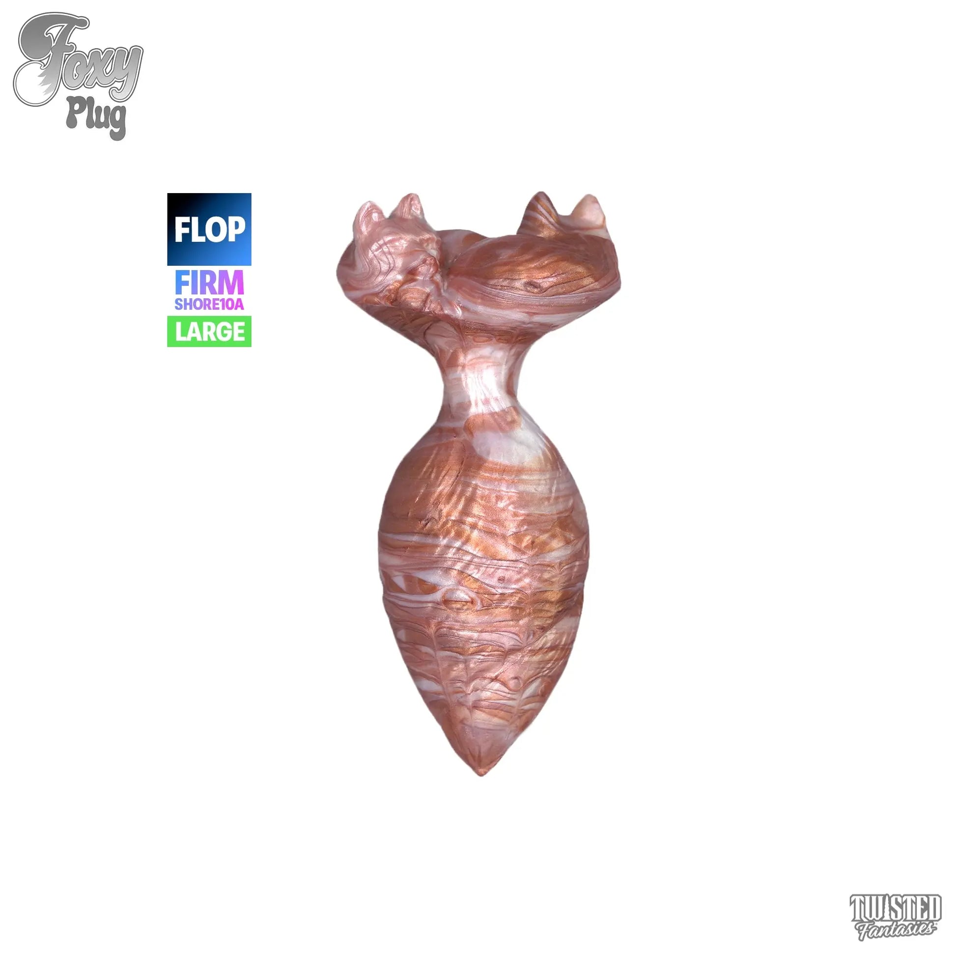 FLOP Large Foxy the Fox Butt Plug - Firm Twisted Fantasies