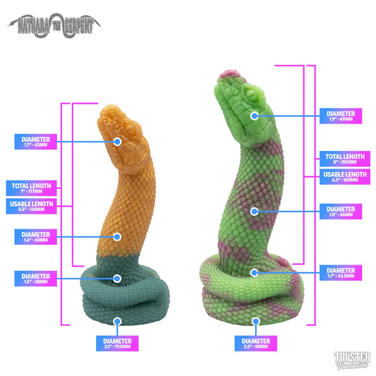 Blemished Ready to Ship Discounted-Dildo-Twisted Fantasies