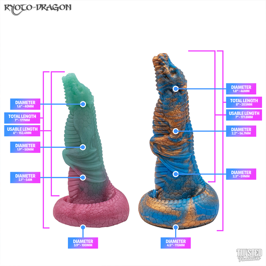 Blemished Ready to Ship Discounted-Dildo-Twisted Fantasies