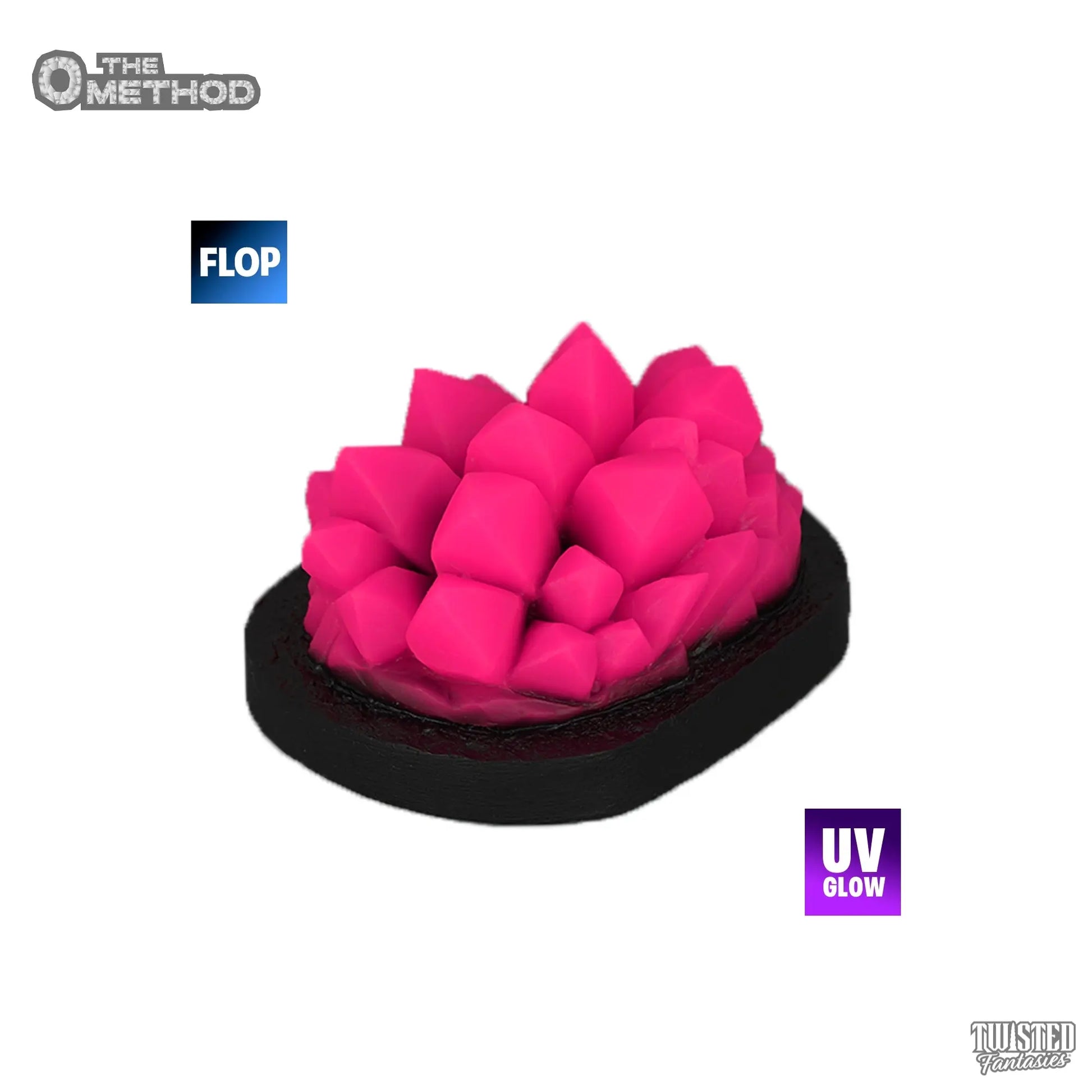 FLOP The O Method Crystal Grinder - Medium - Standard Base (UV) Twisted Fantasies