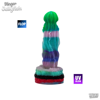 FLOP Stinger the Jellyfish Dildo - Medium - Suction Cup