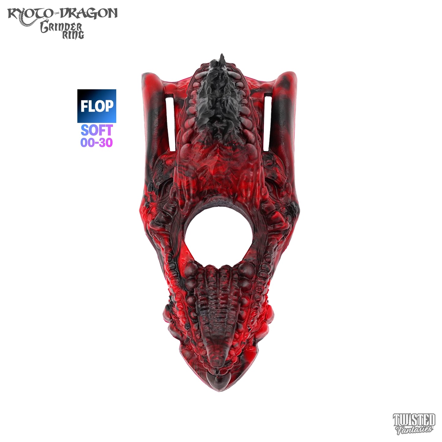 FLOP Ryoto the Dragon Cock Ring Grinder - Soft