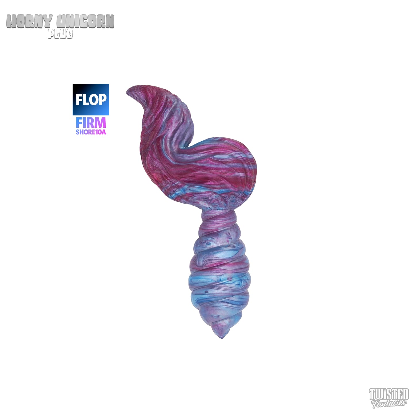 FLOP Horny Unicorn Butt Plug - Firm