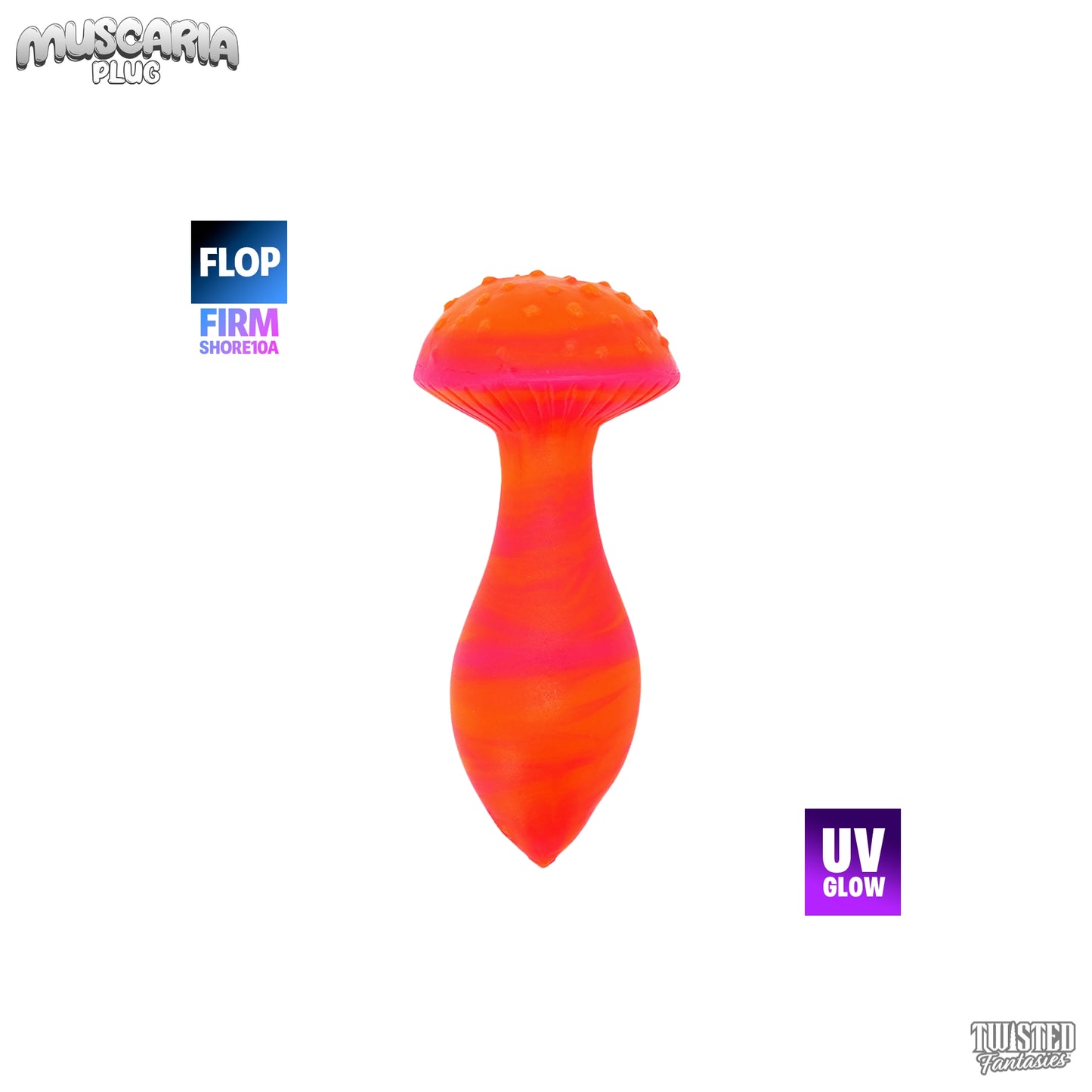 FLOP Muscaria the Mushroom Butt Plug - Firm