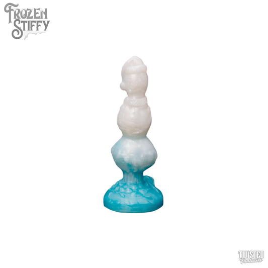 Frozen Stiffy the Knotted Snowman Dildo