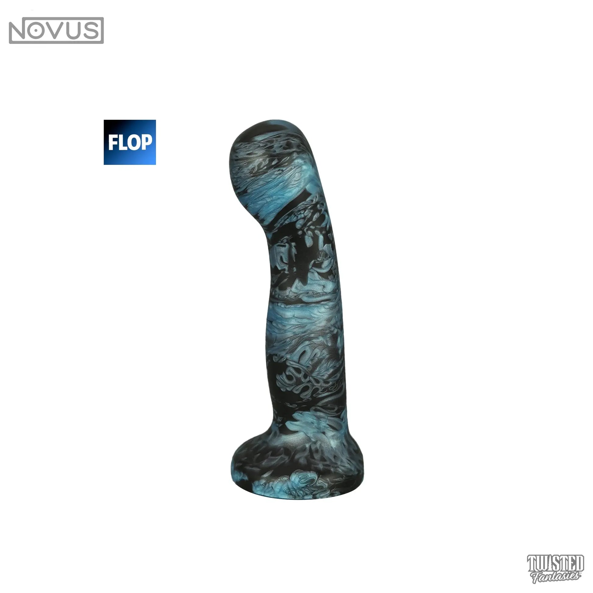 Flop Novus the Novice Dildo - Medium - Suction Cup Twisted Fantasies