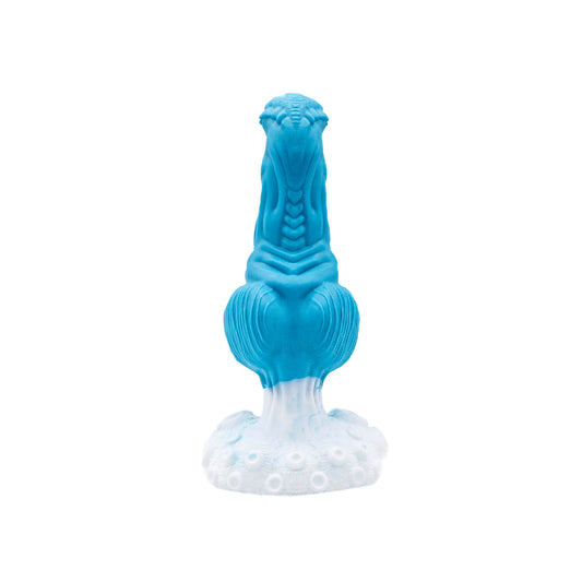 FLOP DOMINUS the Knotted Demon Dildo  - Medium - Suction Cup