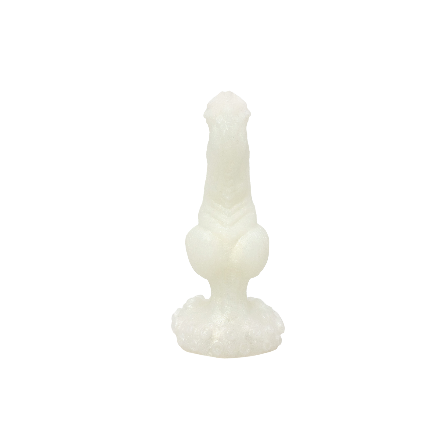 FLOP DOMINUS the Knotted Demon Dildo  - Med - Suction Cup Base